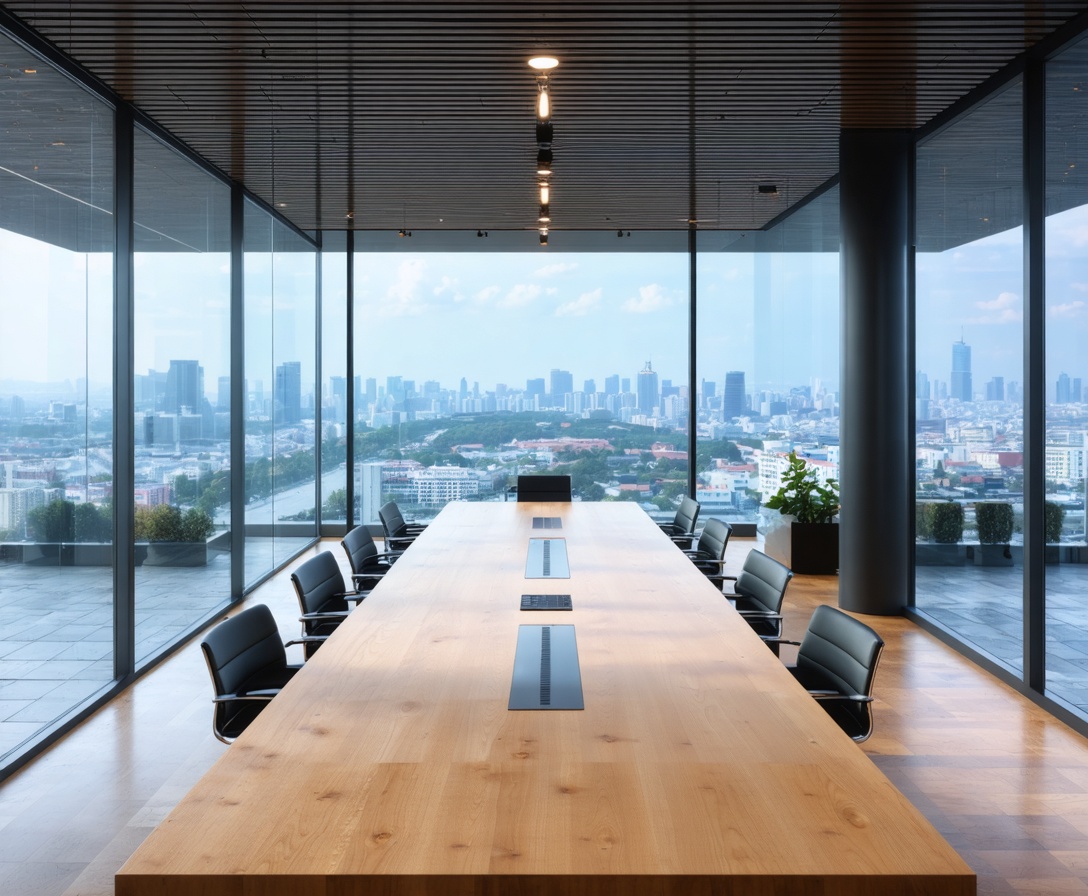 Moderný minimalistický interiér konferenčnej miestnosti VektorScale v Bratislave